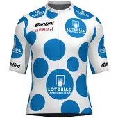 Santini La Vuelta Mountain Leader Korta ärmar Cykeltröja