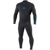Ocean & Earth Surf School 5 Mm Långärmad Våtdräkt I Neopren Med Dragkedja På Ryggen