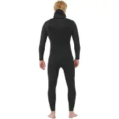 Rip Curl Dawn Patrol 5/4 Mm Långärmad Våtdräkt Med Huva Och Dragkedja På Bröstet
