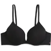 Tommy Hilfiger Essential Tonal Logo Microfibre Push Up Bra