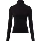 BOSS för kvinnor. 50548098 T-shirt Eliana svart (S), Casual, Ärmlös / Hängselbyxor, Lyocell