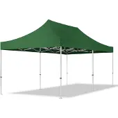TOOLPORT 3x6 m snabbtält, Professional aluminium, mörkgrön