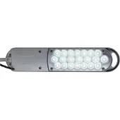 MAUL LED skrivbordslampa med klämma | Atlantic | silver