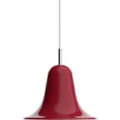 Verpan Taklampa , Pantop, dimbara, Röd, Vardagsrum, Metall, Design