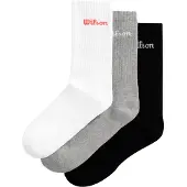 Wilson Crew Logo Strumpor 3 Enheter