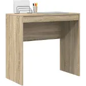 vidaXL Skrivbord Sonoma-ek 80 x 40 x 76 cm