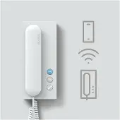 Siedle IQ HTS Porttelefon WiFi Inomhusenhet 2 Familjshus