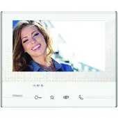 Bticino CLASSE300 X13E LIGHT Video-porttelefon 2-tråds, WiFi Video-inomhusenhet 1 Familjshus Vit