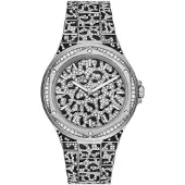 Michael Kors MK7408 Animal Pavé Two-Tone Ladies Watch