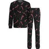 Jack & jones Junior Pyjamas 'JACTristan' grön / röd / svart / vit