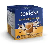 Caffe Borbone | Café con Leche - 16 kapslar till Dolce Gusto