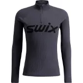 Swix RaceX Merino Half Zip/Pants set, Herr, mörkgrå