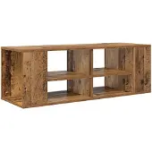 vidaXL TV-bänkset Gammalt trä 102 x 35 x 35 cm Konstruerat trä
