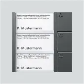 Siedle 200038793-00 Porttelefon-tillbehör Sladd Funktionsmodul Grå