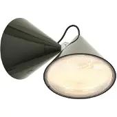 Tom Dixon Vägglampa Pose, dimbar, Grön, Vardagsrum / matsal, Metall, Design, Vägglampa, vägglampa inomhus