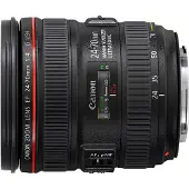Canon EF 24-70mm F4L IS USM Zoomobjektiv svart