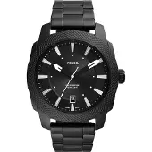 Fossil Analog klocka 'Machine' svart / silver