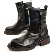Montevita Heel Ankle Boot Motta I Svart
