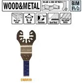 Cmt Instickssågblad OMM09-X5 Wood and Metal; 10 mm; 5 st.