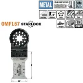 Cmt Instickssågblad OMF157 Metal Fine Cut; BiM; 30 mm; 50 st.