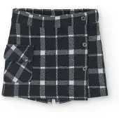 Boboli Knit Check Kjol
