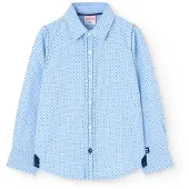 Boboli Polka Dot Skjorta Med Långa ärmar
