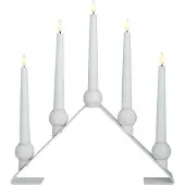 Watt & Veke Luna adventsljusstake 38 cm, White