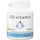 Helhetshälsa D3-vitamin 75µg 100 kapslar