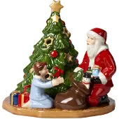 Villeroy & Boch Christmas Toy's Tomte Julklappsutdelning 15x14x14 Cm - Juldekorationer Porslin Multi