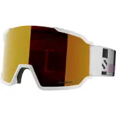 Salomon - Skidglasögon - S/View 3 White för Unisex - Vit