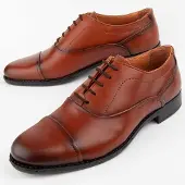 Purapiel Oxford-Sko Dario2 Brun