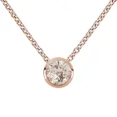 Kohinoor morganit halsband i roseguld 123-P5673PMO