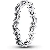 Pandora Moments silver månskära ring 194258C00-54