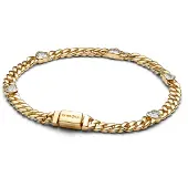 Pandora Timeless förgylld hjärtlänk armband 564226C01-20
