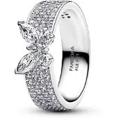 Pandora Timeless gnistrande fjäril silverring 194270C01-48