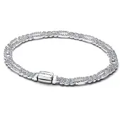 Pandora Timeless silver oval länkarmband 594227C01-16
