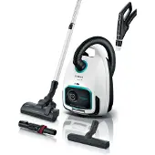 Bosch Serie | 6 ProHygienic BGL6HYG1 - Dammsugare - med behållare - påse - vit / svart