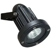 LEDS-C4 Robust, svängbar utomhus spotlampa Helio svart, Svart, Aluminium / grå / zink, Utomhuslampa