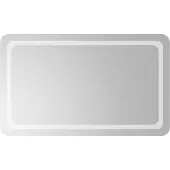 vidaXL Badrumsspegel LED 60x100 cm