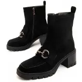 Montevita Heel Ankle Boot Vareli I Svart