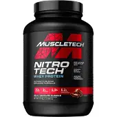 Muscletech , NitroTech, Whey peptider, Mjölkchoklad, 4 lbs (1,81 kg)