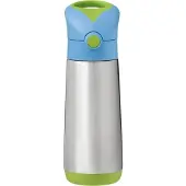 B.Box isolerad vattenflaska 500 ml med sugrör | Ocean Breeze