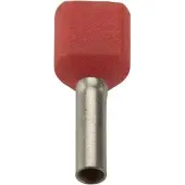 Lapp 61802032 Dubbla ändhylsor 4 mm² Delisolerad Grå 100 st