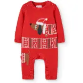 Boboli Knitted Play Puppy Långärmad Pelele