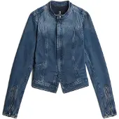 G-Star Lynn Zip Grip Slim Jacket - Dark blue - Women