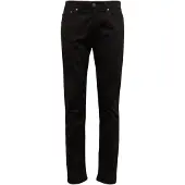 Levi's för män. 29507-0031 Jeans 502 med konisk passform, svart (28/32), Casual, Bomull, Denim, Hållbar