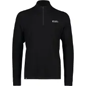 Mons Royale Cascade Merino 1/4 Zip Funktionströja black, L