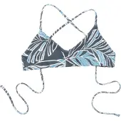 Salty Crew Rattan Palms Rev Bralette Bikinitopp