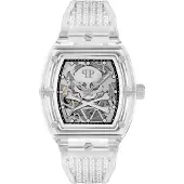Philipp Plein Watches The Skeleton Crystal 44mm 5atm Automatic/analogical Klocka