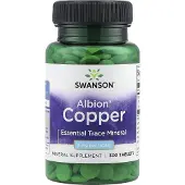 Swanson Health , Koppar, 2 mg, 300 Tabletter